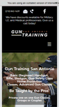 Mobile Screenshot of guntrainingsanantonio.com